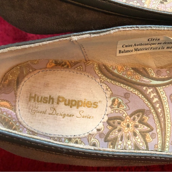 Hush Puppies in grey suede with wedge heel - Picture 7 of 7